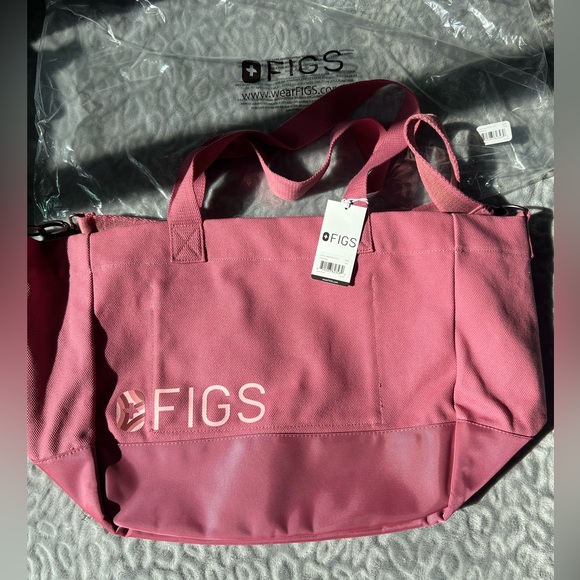 Figs Bags Nwt Figs Bca Laminated Tote Bag In Quartz No Longer Available Poshmark